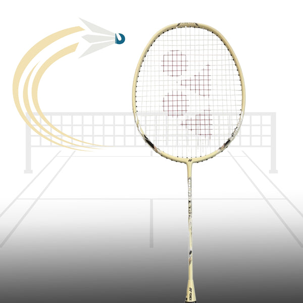 Yonex Voltric Lite 40i Strung Badminton Racquet 5U4 | Head-Heavy Graphite Frame with Tri-Voltage System, ISOMETRIC Technology & Powerful Smash Performance