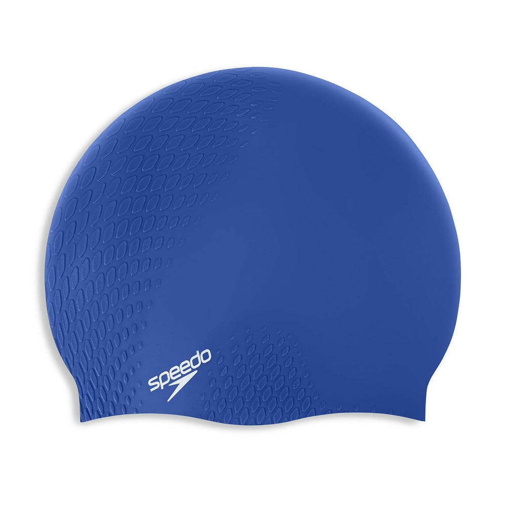 Speedo Bubble Active+ Silicone Swimming Cap – Adult | Bubble Texture Design, Snag-Free Fit, Chlorine Protection & Durable Stretch Comfort - Best Price online Prokicksports.com