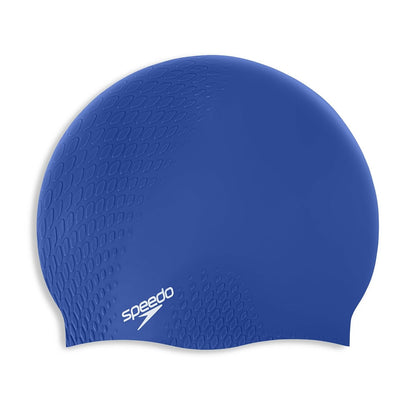 Speedo Bubble Active+ Silicone Swimming Cap – Adult | Bubble Texture Design, Snag-Free Fit, Chlorine Protection & Durable Stretch Comfort - Best Price online Prokicksports.com
