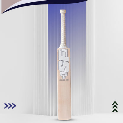 SF Gradiges 9000 English Willow Cricket Bat - SH | Premium Grade Willow with Thick Edges, Mid Sweet Spot & Professional Performance - Best Price online Prokicksports.com