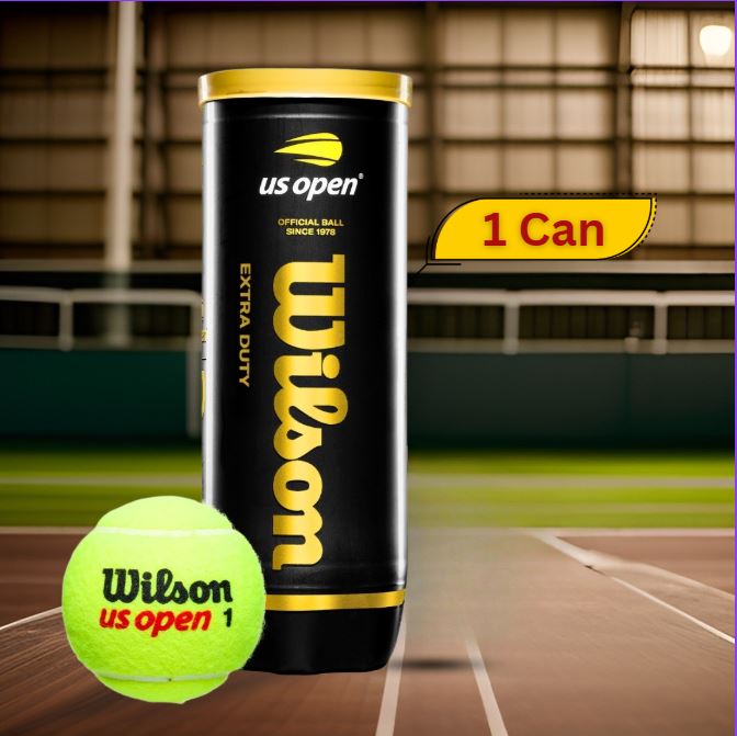 Wilson US Open Extra Duty Tennis Balls (1 Can)