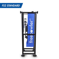 Freebowler Superthrower Standard is an FS2 automated, arm‑simulated and portable cricket bowling machine designed to throw real balls at adjustable speeds for realistic net practice. - Best Price online Prokicksports.com