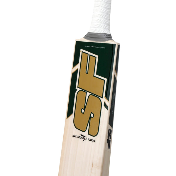 SF Incredible 10000 English Willow Cricket Bat SH – Short Handle Grade Bat for Professional Leather Ball Play