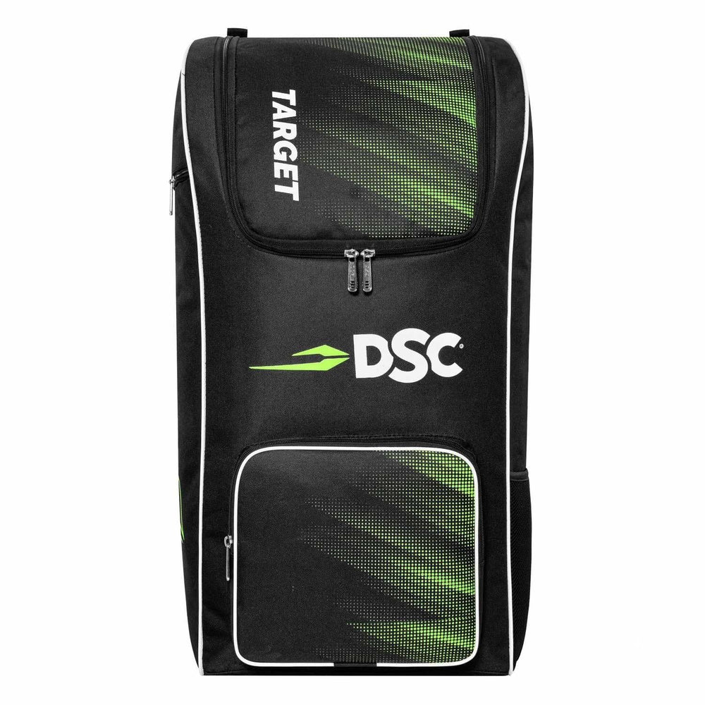 DSC Target Cricket Kit Bag – Spacious Cricket Gear Bag with Durable Fabric, Multiple Compartments & Professional Design