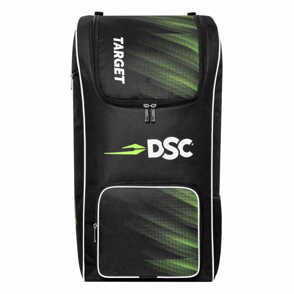 DSC Target Cricket Kit Bag – Spacious Cricket Gear Bag with Durable Fabric, Multiple Compartments & Professional Design