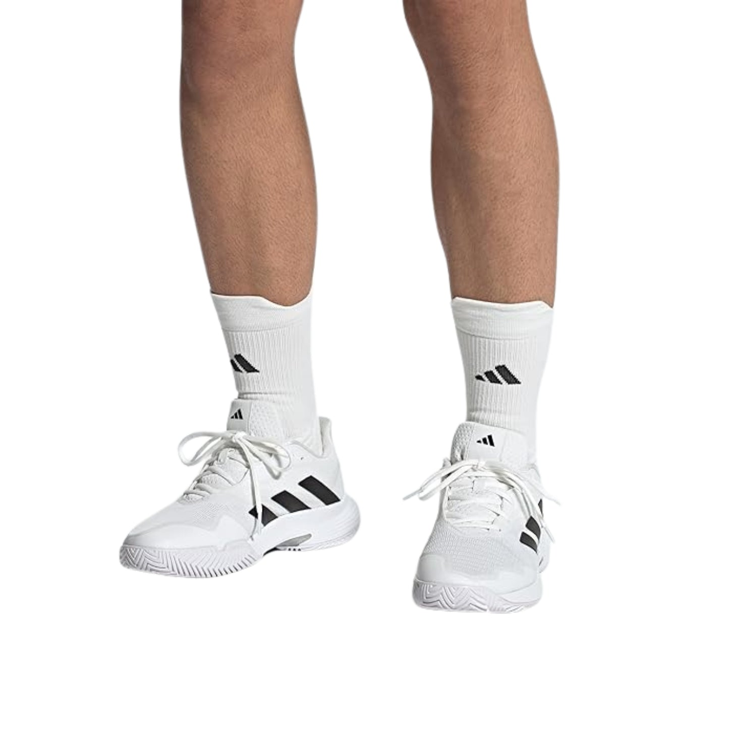 Adidas Courtjam Control Tennis Shoes For Men | Hard Court Stability | Lightweight Cushioning | Breathable Mesh Upper - Best Price online Prokicksports.com