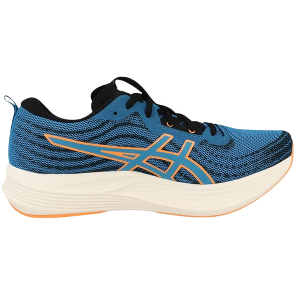 ASICS EVORIDE SPEED Running Shoes for Men | Lightweight & Energy-Return | GUIDESOLE Technology | Breathable Mesh | Island Blue/Orange Pop