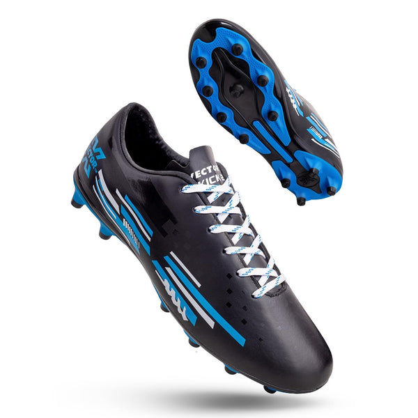 Vector X Kick 2.0 Football Shoes – Synthetic Upper, Durable TPU Sole, Padded Footbed, Lightweight Soccer Studs for Multi-Surface Play