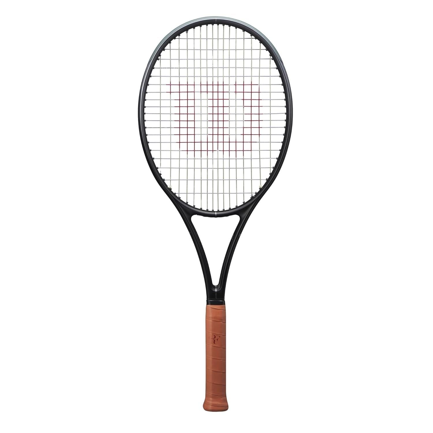 Wilson WR151411U3 RF 01 L3 Unstrung Tennis Racquet (L3: 4 3/8) – 300 Grams | 98 sq.in Head, 16x19 String Pattern, SABR Frame Design, Braid 45 Technology | Roger Federer Inspired - Best Price online Prokicksports.com