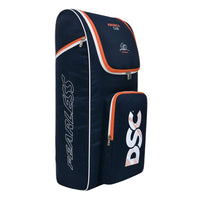 DSC Krunch Club Cricket Kitbag, Navy – Medium Duffle Kit Bag, Polyester & PU, Full Foam Padding, Front-Top Access, Multiple Pockets - Best Price online Prokicksports.com