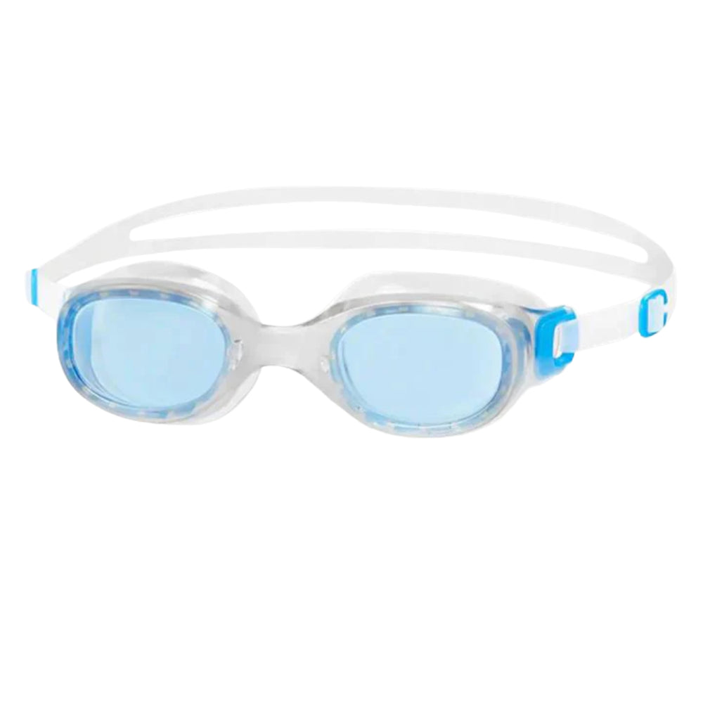 Speedo Futura Classic Swimming Goggles – Adult/Junior | Anti-Fog UV Protection Lenses with Soft Seal, Flexible One-Piece Frame & Adjustable Strap for Comfortable Swim Training