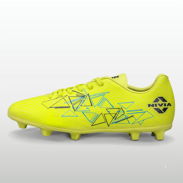 NIVIA Carbonite 7.0 Kids Football Shoes – Lightweight Synthetic Leather for Stability & Traction