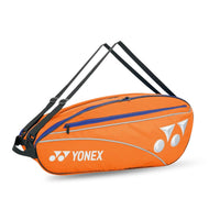 Yonex 3D-Q014-23426EX-SR Club Racquet Bag – Orange/Dark Blue | Spacious & Stylish Badminton Gear Bag - Best Price online Prokicksports.com