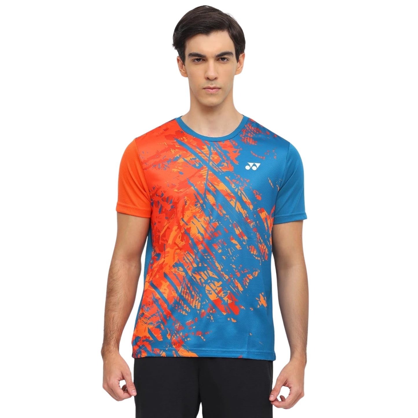 Yonex 2965 Men’s Round Neck T‑Shirt – TruDry Quick‑Dry Polyester Essentia 3 Badminton/Tennis Tee - Best Price online Prokicksports.com