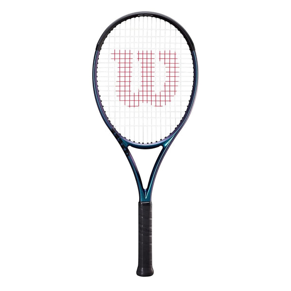 Wilson WR108311U3 Ultra 100 V4 Unstrung Tennis Racquet (L3: 4 3/8) – 300 Grams | 100 sq.in Head, 16x19 String Pattern, FORTYFIVE° Tech, Sweet Spot Channel | Power, Spin & Control for All-Court Play