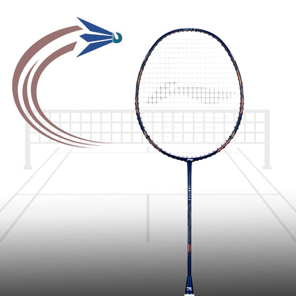 Li-Ning Ignite 8 Unstrung Badminton Racquet 5U6 | Head-Heavy Carbon Fibre Frame with AeroTec Beam & TB Nano Technology for Attacking Play - Best Price online Prokicksports.com