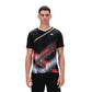 Hundred HBTS-5M266 V-Neck Badminton T-Shirt – Men Quick Dry Lightweight Sports Tee for Badminton, Training & Fitness - Best Price online Prokicksports.com