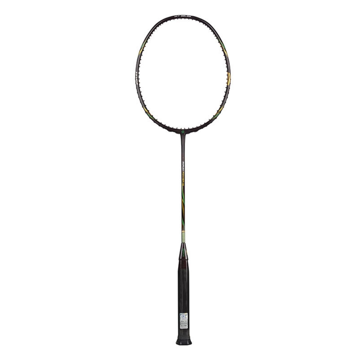 Apacs Duplex Power 55 Unstrung Badminton Racquet with Cover – Glossy Gold, 10U G1 (World's Lightest 56g Head Heavy, 32lbs Tension) - Best Price online Prokicksports.com