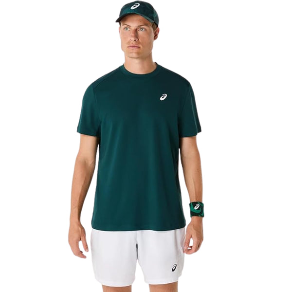 ASICS Court SS Top Men T-Shirt Roundneck | Lightweight Breathable Sports Tee for Training & Casual Wear