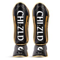 Chizld Impact Shin Guards | High-Density Foam Padding | Dual Adjustable Straps | Boxing– Men & Women - Best Price online Prokicksports.com