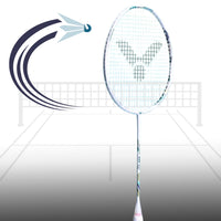 Victor TK-TTY Ultima A Unstrung Badminton Racquet | Thruster Power Series with Head-Heavy Balance, High Tension Frame & Explosive Smash Performance - Best Price online Prokicksports.com