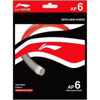 LI-Ning AP6 Badminton String (0.66mm) – AXJL034 | High Repulsion String with Durable Coating & Clear Hitting Sound - Best Price online Prokicksports.com