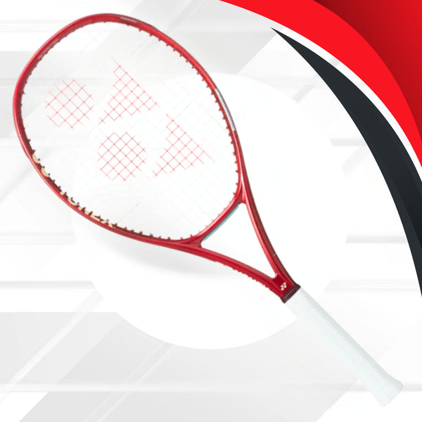 Yonex VCore 100 D Unstrung Tennis Racquet Ruby Red (G3 - 4 3/8) | 305g Spin & Power Racquet