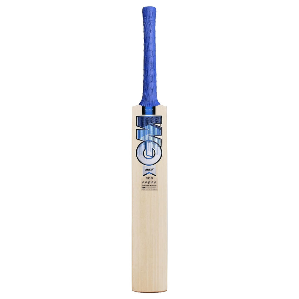 GM Maxi 909 English Willow Cricket Bat – SH (Short Handle), Premium Grade Cricket Bat for Professional Match Play - Best Price online Prokicksports.com