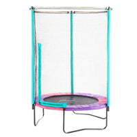 Plum Junior Trampoline & Safety Enclosure 4.5ft | Kids Outdoor Jumping Trampoline with Net Protection | Model 30200 - Best Price online Prokicksports.com