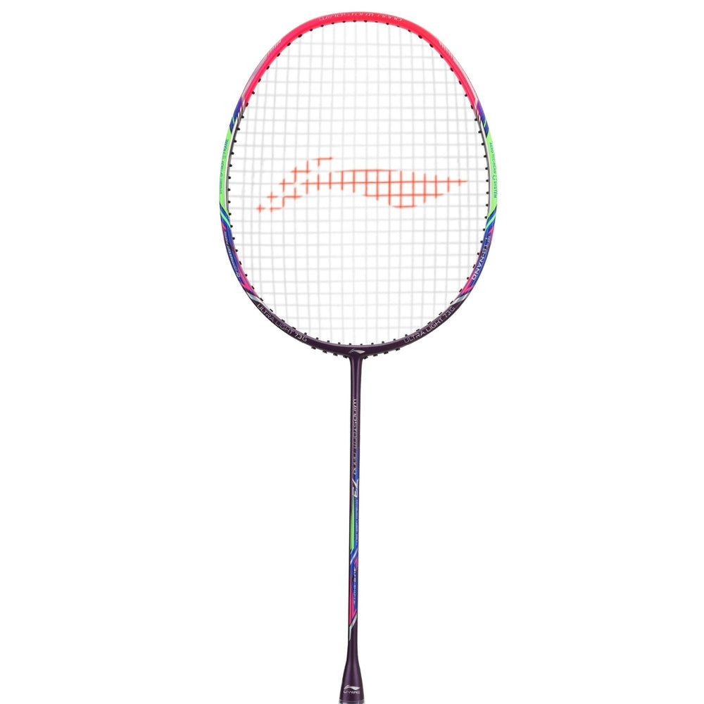 Li-Ning Windstorm Nano 73 Professional Badminton Racquet Unstrung Dark Purple/Pink - Best Price online Prokicksports.com