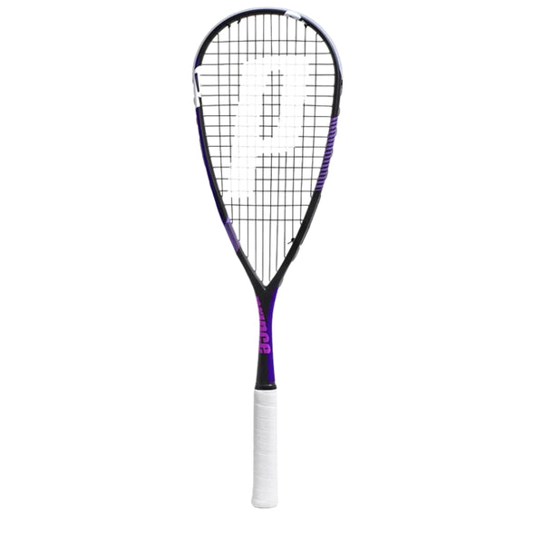 Prince Axel Response 450 Squash Racquet – Black/Purple | High-Response Frame for Power, Control & Speed