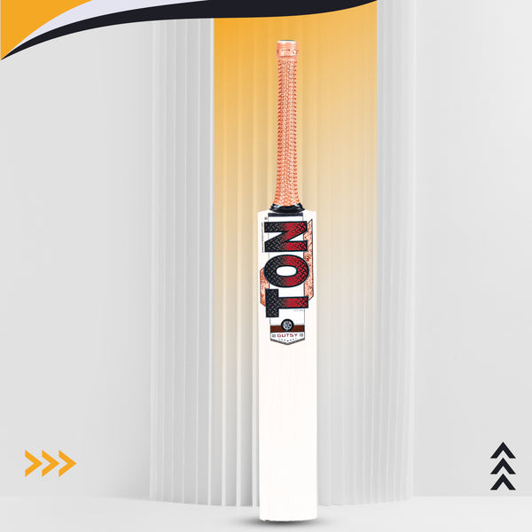 SS Ton Gutsy English Willow Cricket Bat – Short Handle | Massive TON Edges with Huge Sweet Spot & Balanced Pickup