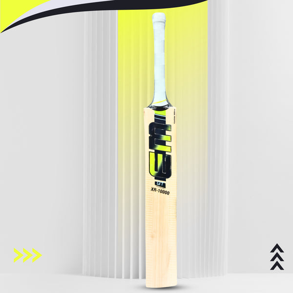 EM GT XR 10000 Kashmir Willow Cricket Bat – Size 4 | Lightweight Junior Bat with Thick Edges & Balanced Pickup