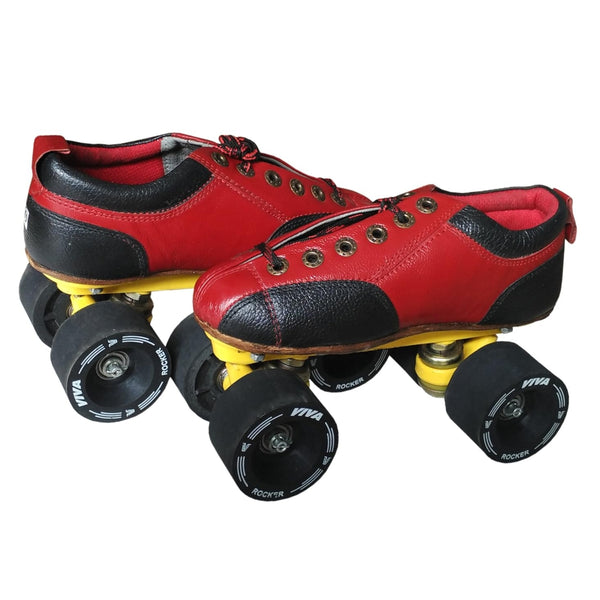 Viva Rocker Professional Level Shoe Skates | Adjustable Roller Skates with Durable Wheels & Secure Fit