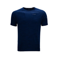 Li-Ning ATST707-3 Men’s Round Neck Badminton T-Shirt, Navy | Lightweight Quick-Dry Sports Tee with Breathable Comfort - Best Price online Prokicksports.com