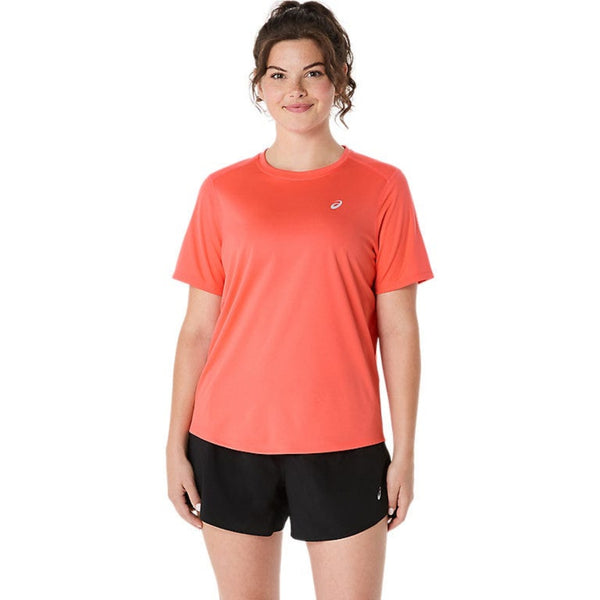 ASICS SILVER SS TOP for Women | Lightweight Quick-Dry Running T-Shirt with Breathable Fabric & Reflective Details
