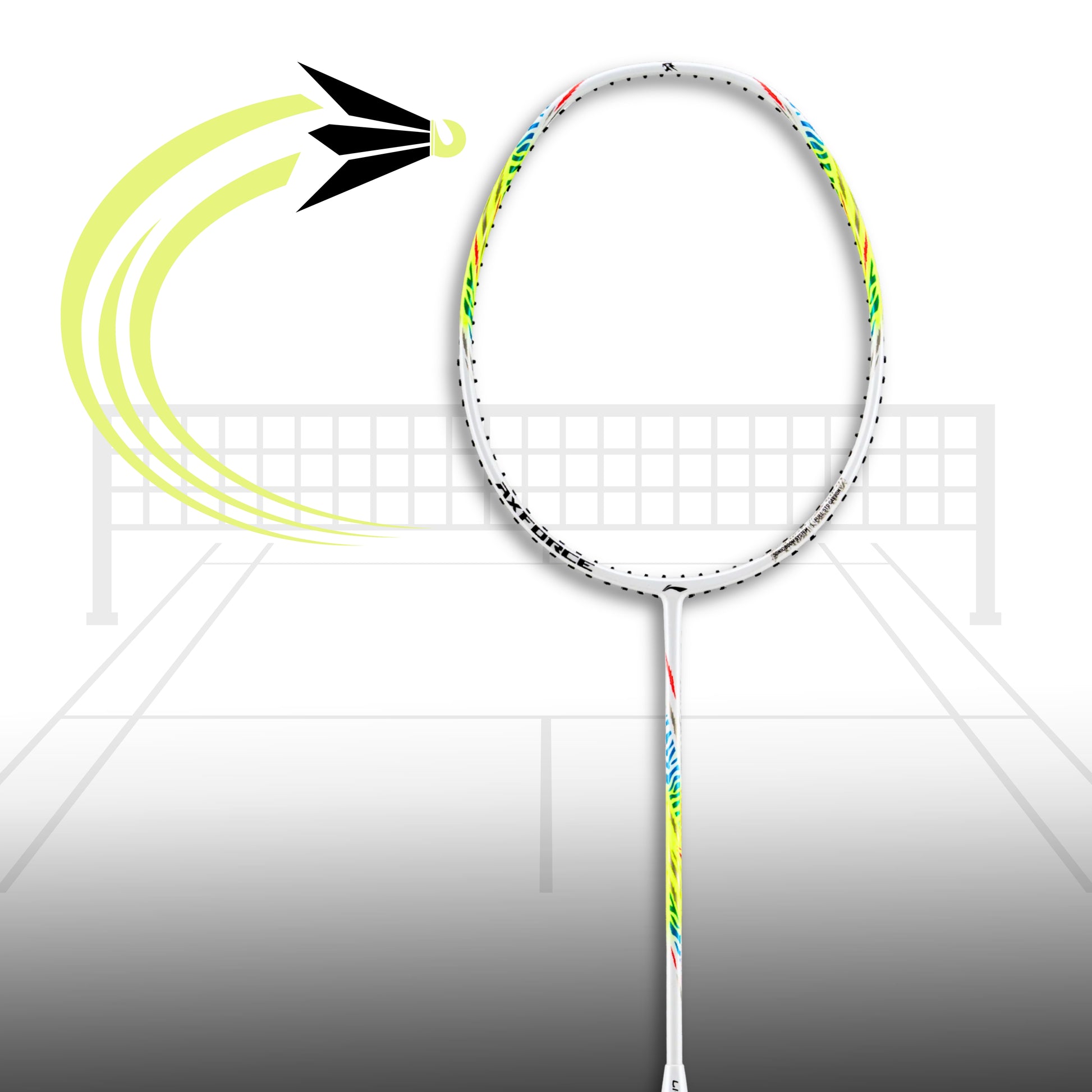 Li-Ning Axforce Tiger Strung Badminton Racquet | Power Attacking Racquet - Best Price online Prokicksports.com