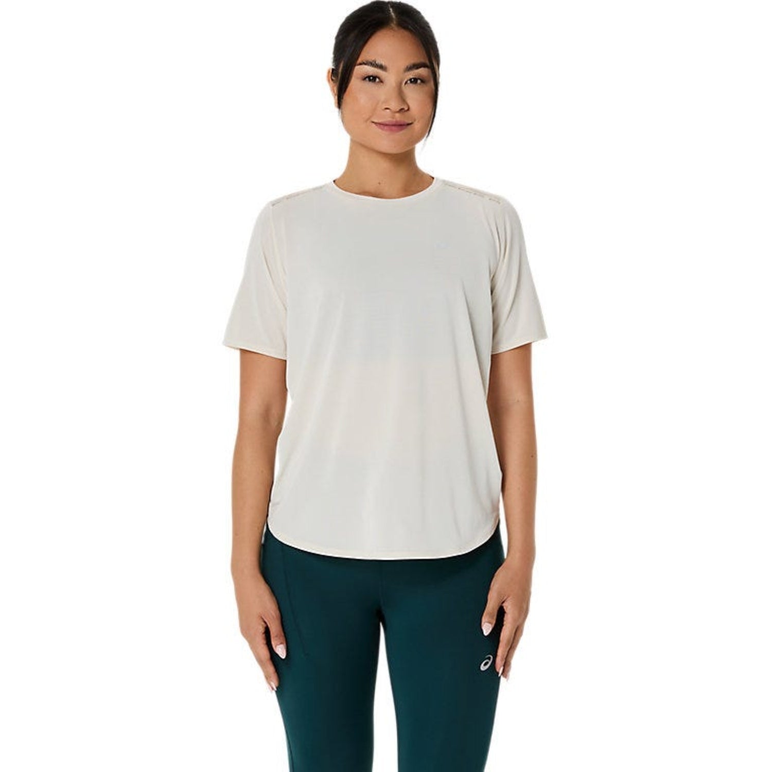 ASICS ROAD SS TOP for Women | Lightweight Quick-Dry Running T-Shirt with ACTIBREEZE™ Ventilation & Breathable Mesh Panels - Best Price online Prokicksports.com