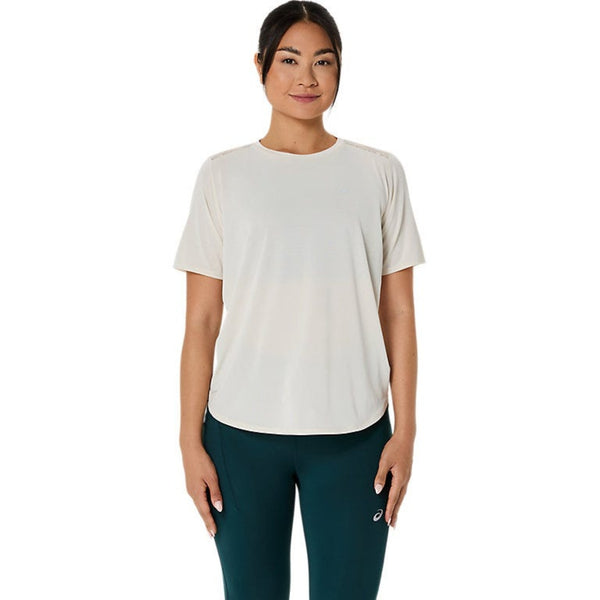 ASICS ROAD SS TOP for Women | Lightweight Quick-Dry Running T-Shirt with ACTIBREEZE™ Ventilation & Breathable Mesh Panels