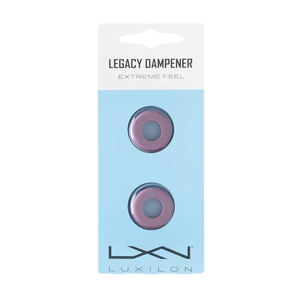 Luxilon Legacy Tennis Dampener (Pack of 2, Purple) – Vibration Control & Comfort