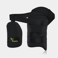 Woodpecker Combo Left Hand Cricket Thigh Guard | Lightweight Protection for Batsmen - Best Price online Prokicksports.com