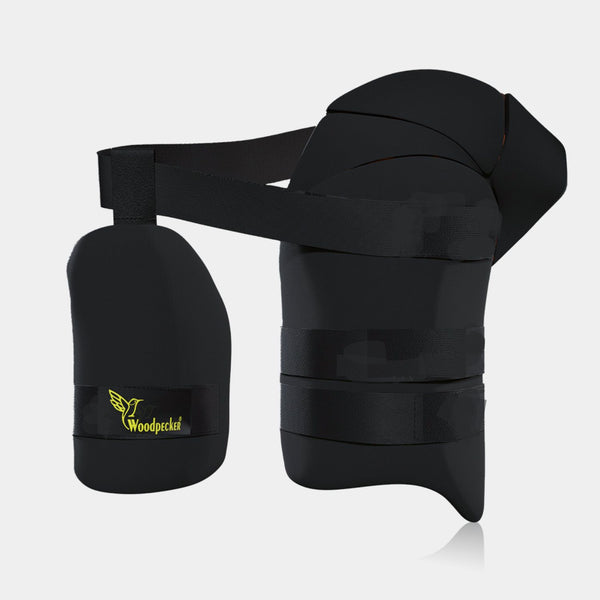 Woodpecker Combo Left Hand Cricket Thigh Guard | Lightweight Protection for Batsmen