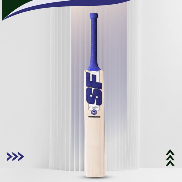 SF Magnum Icon English Willow Cricket Bat - SH | Premium Willow with Thick Edges, Mid Sweet Spot & Powerful Stroke Play