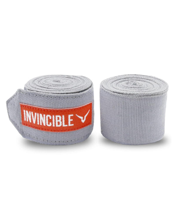 Invincible Mexican Style Semi-Stretch Hand Wraps (Olive, 2.5 M) | Breathable Conforming Boxing Wraps with Wrist Support