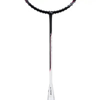 Li-Ning Halbertec 2000 Badminton Racquet - Unstrung, 3U Weight, G5 Grip, Even Balance, Carbon Fiber Construction, Professional Level - Best Price online Prokicksports.com
