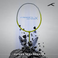 Hundred Powertek Ultra X Strung Badminton Set (2 Racquets) | Lightweight Aluminium Frame with Head-Heavy Balance, Full Cover | Beginner Friendly Combo Kit - Best Price online Prokicksports.com
