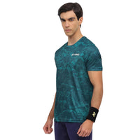 Yonex 2963 Men’s Round Neck T‑Shirt – TruDry Quick‑Dry Polyester, Lightweight & Breathable Essentia 3 Badminton/Tennis Tee - Best Price online Prokicksports.com