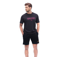 Hundred HBTS-5M333 Men’s Badminton T-Shirt | Quick Dry Round Neck Sports Tee for Training & Matches | Lightweight Performance Wear - Best Price online Prokicksports.com