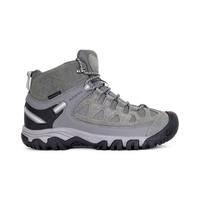 Waterproof Mid Ankle Hiking Shoes with Suede Upper (ET1113) | Synthetic Suede, EVA Cushioned Midsole, Deep-Lug Anti-Skid Outsole, Reflective Tape, All Season