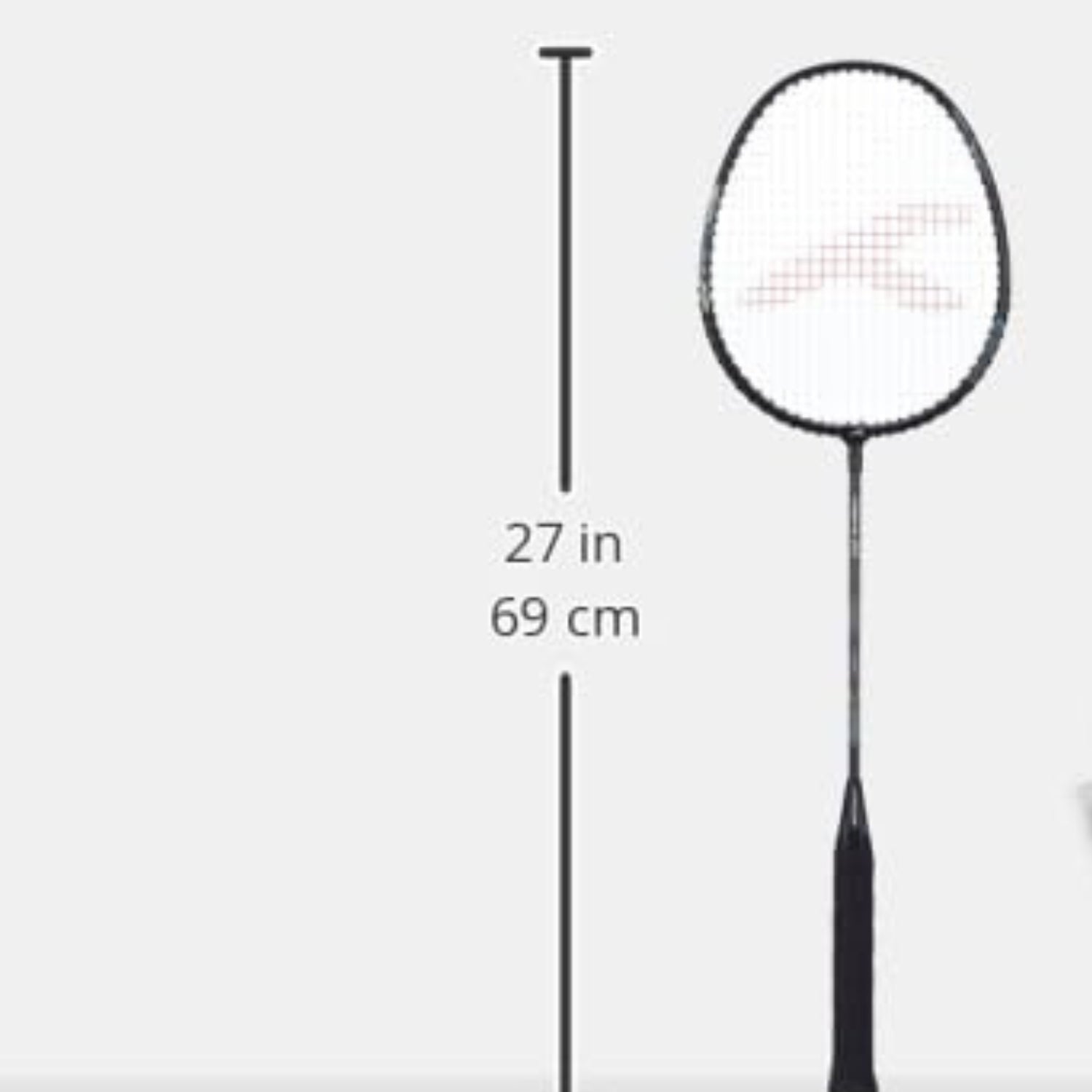 HUNDRED Powertek 200 Strung Badminton Racquet | Lightweight 95g | Head-Heavy Balance | Flexible Shaft | G5 Grip | Ideal for Intermediate Players - Best Price online Prokicksports.com